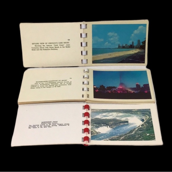 Vintage Picturesque Souvenir Photo Reproductions Booklets, Set of 3 - Picture 3 of 11